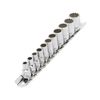 Genius Tools 11 Piece 1/4" Dr. Metric Hand Socket Set (12-Point) - TW-211M