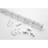 UNIVERSAL Sunflex PVC Complete Curtain Rail 200 cm