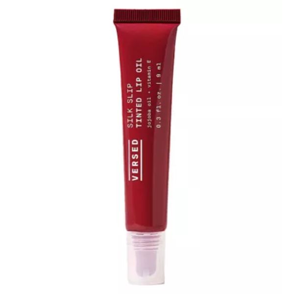 Versed Silk Slip tinted lip oil fig 9ml