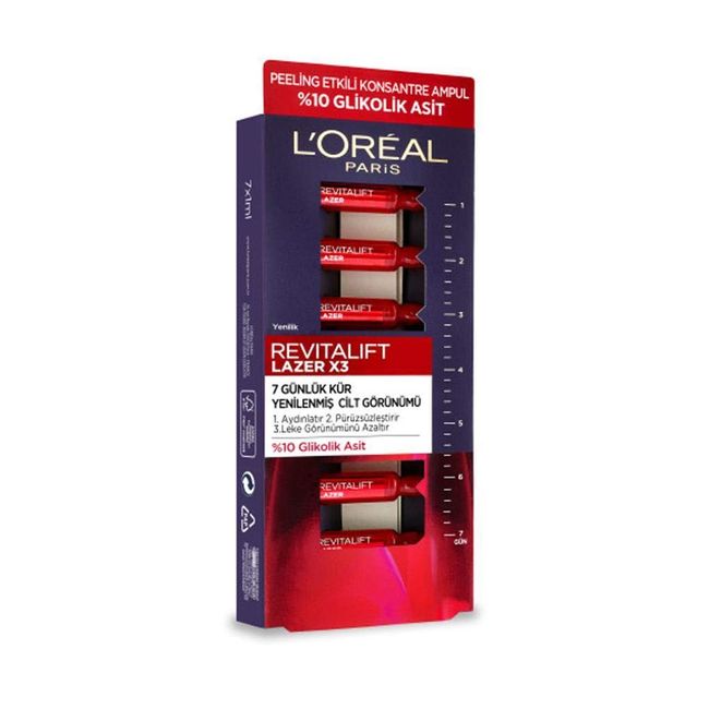 L’Oréal Paris Revitalift Lazer X3 7 Günlük Kür Peeling Etkili Ampul