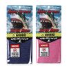 Extra Rough, Exfoliating Washcloth [Made in Japan] Exfoliating Towel Special Texture Makes Fluffy Foam Lather, Back Scrubber, Dead Skin Cell Remover [Loofah for Women and Men] (2pcs Set(Blue, Pink))