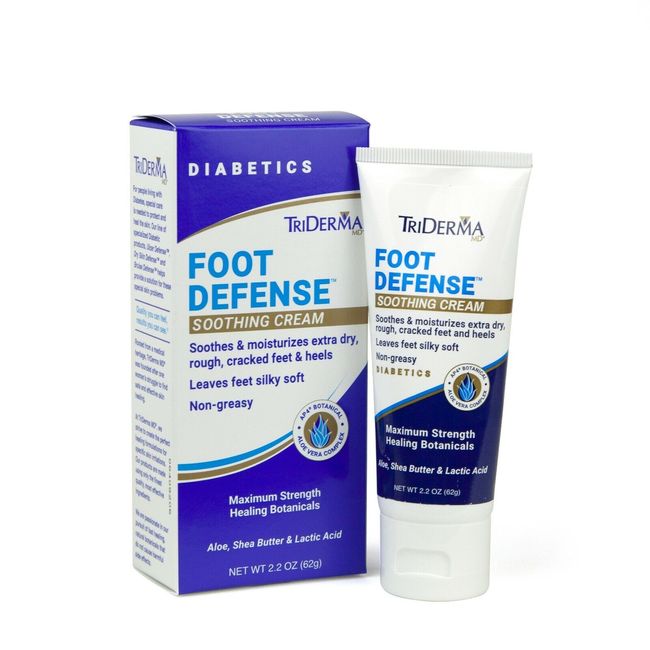 TriDerma Foot Defense Soothing Cream (2.2 oz)