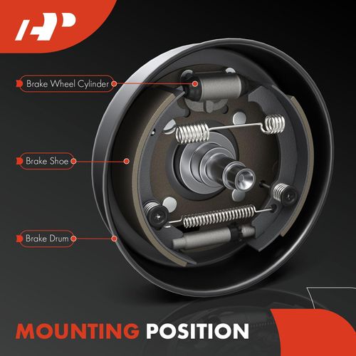 A-Premium Rear Driver or Passenger Drum Brake Wheel Cylinder Compatible with Select Ford Models - Transit Connect 2010 2011 2012 2013, Replace# 2T1Z2261B