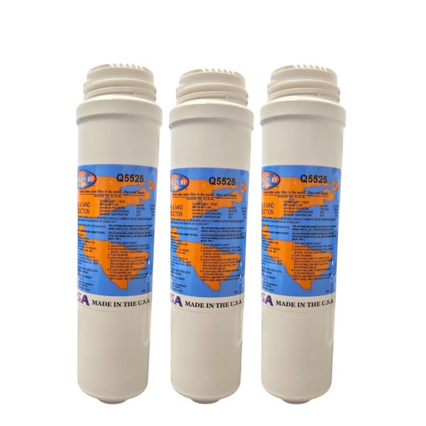 Omnipure Q5525 Dirt & Sand Reduction Q-Series Filter 3-PACK