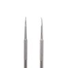 Nail Debris Remover, Nail Debris Removal, Winding Nail Hook, Intrusion Nail Tool, Stainless Steel, Nail Gaps, Garbage Removal Rod, Hands, Fingers, Toes (Set of 2)