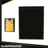Jersey Display Case Frame Shadow Rack Box Exquisite Lockable with Hanger Wood