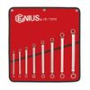Genius Tools 8 Piece Metric Double Ended Offset Ring Wrench Set (Matte Finish...