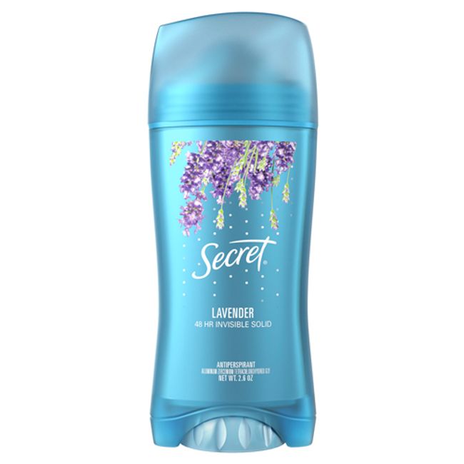 Secret Fresh Lavender Invisible Solid Antiperspirant Deodorant 73g Overseas Deodorant America