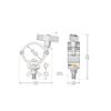 Global Truss Pro Half Coupler Clamp (812-IN)