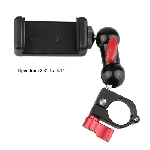 CAMVATE Phonetrap Smartphone Holder with 1/4" 360 Rotating Monitor Mount for DJI Ronin-M Handheld Gimbal - 1447