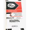 Gates K060994 Micro-V Serpentine Drive Belt