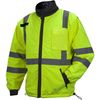 Pyramex Standard Windbreaker, Lime, 5X-Large