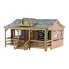 Wooden Pavilion N Gauge Card Kit