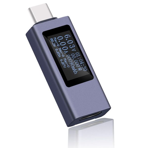 diymore USB Tester Meter, USB Power Meter, USB C Tester, Voltmeter, Voltmeter, Voltmeter, Voltmeter, Voltmeter, Voltmeter, Voltmeter, Voltmeter, 240 W
