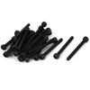 uxcell Hex Socket Cap Screw Nails Set Screw Nails M3 x 30mm Full Thread Hex Socket Cap Head 25pcs