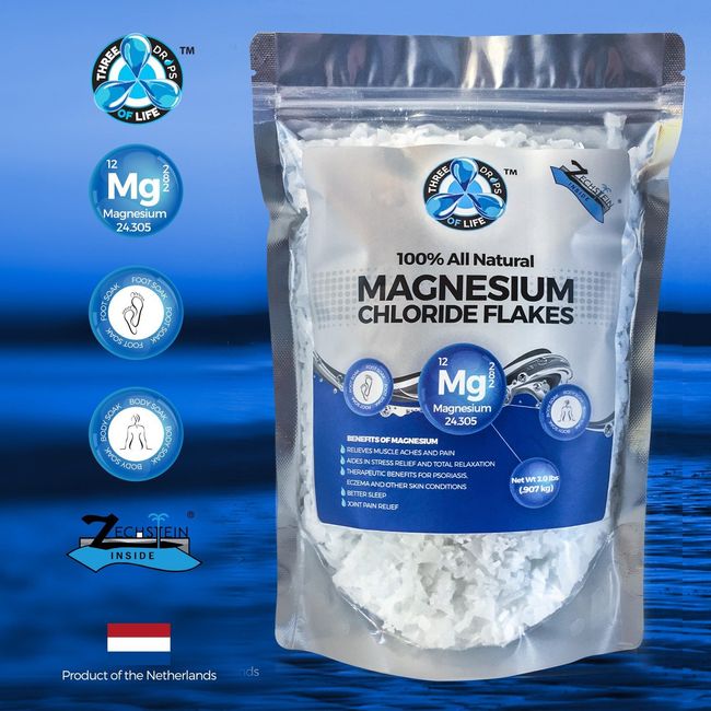 Magnesium Bath Flakes, Body and Foot Soak