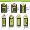 Vegetable Slicer Kitchen Mandoline Veggie Chopper Food Storage Container Tool