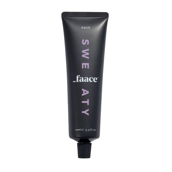 Faace Sweaty Vitamin C Face Mask As Seen On Dragons Den- Mask & Primer Unclogs, Cleans & Mattifies - Made in UK - Vegan & Organic Skincare - 100 ml