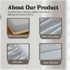 Ev Dekor Single Fitted Sheet Soft 100% Microfiber 30cm Deep Pocket Bed Sheets - Grey (90 X 190) Cm