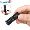 Updated MINI2S 220 Lumens Ultra Mini Keychain EDC Flashlight Rechargeable Torch