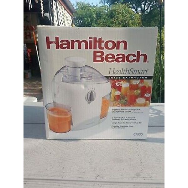 Hamilton Beach Health Smart Juice Extractor 76900 350 W Two-speed Plus Pulse New