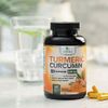 Tumeric Curcumin Max Potency With Bioperine Black Pepper 2600MG, 180 Capsules