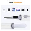 K&F Concept Airpod Cleaner Cleaning Tool Kit, Multi-Function Clean Pen with Soft Brush Flocking Sponge for Cleaning Bluetooth Earphones