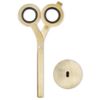 HMM Scissors Set Gold