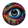 Psychedelic Melting Eye PopSockets Swappable PopGrip