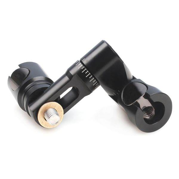 Perogen Adjustable Single Side Double Pole V Bar Bow Rod Stabilizer for Compound Bow