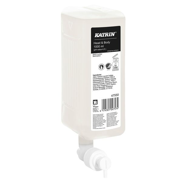 Katrin Head & Body Shower Gel Soap 1000 ml