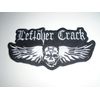 LEFTOVER CRACK IRON ON EMBROIDERED PATCH