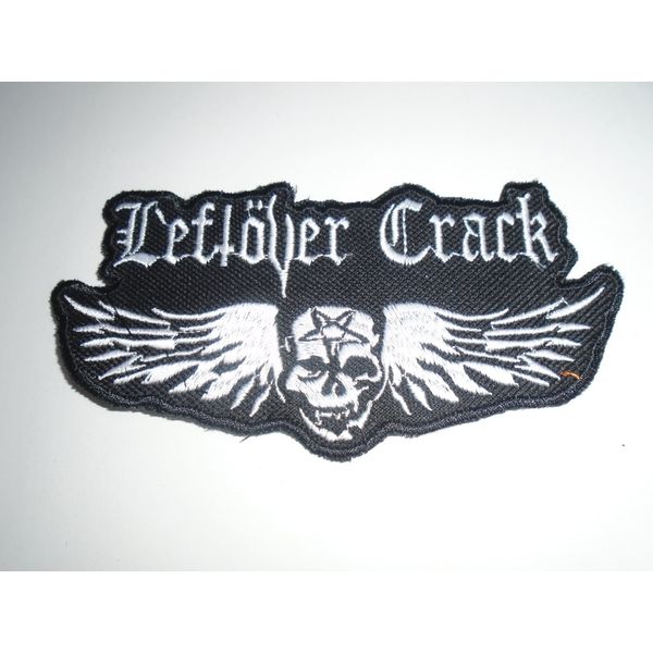 LEFTOVER CRACK IRON ON EMBROIDERED PATCH