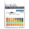 Plastic Ph Test Strips, Universal Application (Ph 0-14), 100 Strips | for Saliv