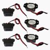 GDQLCNXB Mini Buzzers with Leads - 12V 400Hz Morse Code Mechanical Electronic Components,6Pcs Electronic Buzzer