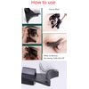 Dual Magnetic Eyelashes Set with Clip Reusable Natural Look 3D False Lashes Black Eyelashes No Eyeliner No Glue Required Lightweight and Easy to Wear 2 Pairs