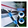 3 Pack RV Water Filter with Flexible Hose Protector, Reduces Odors, Sediments