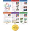 NewPath Learning STEM - Engineering Processes Bulletin Board Charts, Set/6 - Laminated, Double-Sided, Full-Color, 12" x 18" (94-3901)