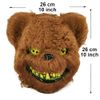 Halloween Creepy Killer Brown Teddy Bear Face Mask