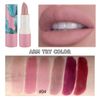 Matte Pale Pink Lipstick - Highly Pigmented, Smooth, & Waterproof, Shade 04