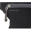 Travelon Double Zip Waist-Pack, Black, One Size