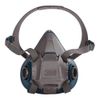 3M HALF FACE RESPIRATOR FACEPIECE MASK & 2- 2091 P100 PARTICULATE FILTER MEDIUM