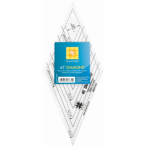 EZ Quilting 45° Diamond Acrylic Template