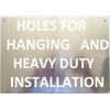 Sprinkler Riser #1 Sign (White, Reflective !!, Aluminium, Size 7X10)--REF24-1027