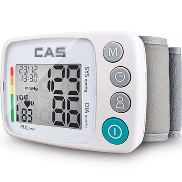 Cass wrist type digital automatic blood pressure monitor MD5200 + storage case set