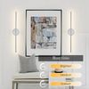 Battery Operated Wall Sconces with Remote Control, Dimmable Wall Sconces Set of 