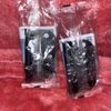 3"  Matte Black Squeak-Free Door Hinge (3-Pack)