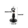 Laser Positioning Bracket Laser Module Fixing Bracket Laser Module Mount Bracket with Cooling Function 360° Adjustable Positioning Bracket 12mm