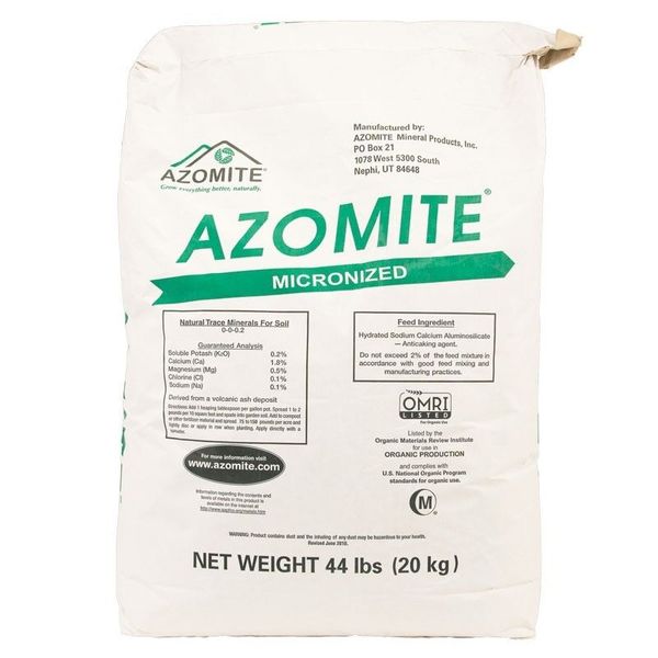 Azomite Organic Trace Mineral Powder - 10 Lbs.