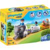 Playmobil 1.2.3 Animal Train